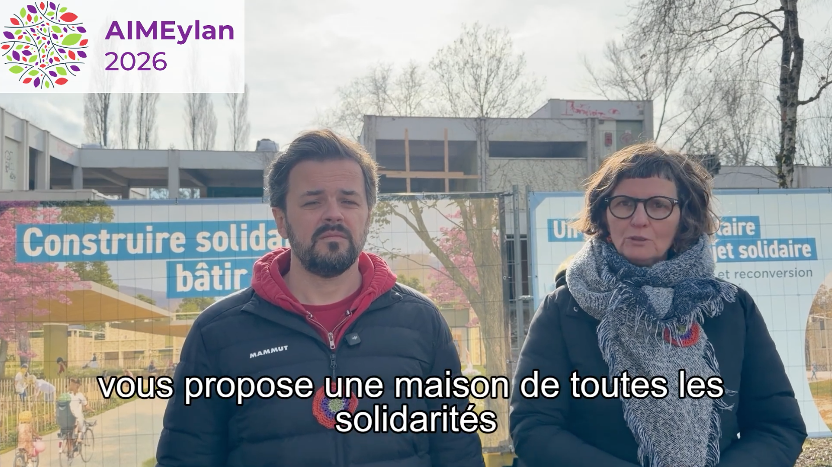 🎬 Demandez le programme ! Le projet Maison des Solidarités, dans le quartier Buclos Grand-Pré, avec Christel Refour et Antoine Ancelet-Schwartz