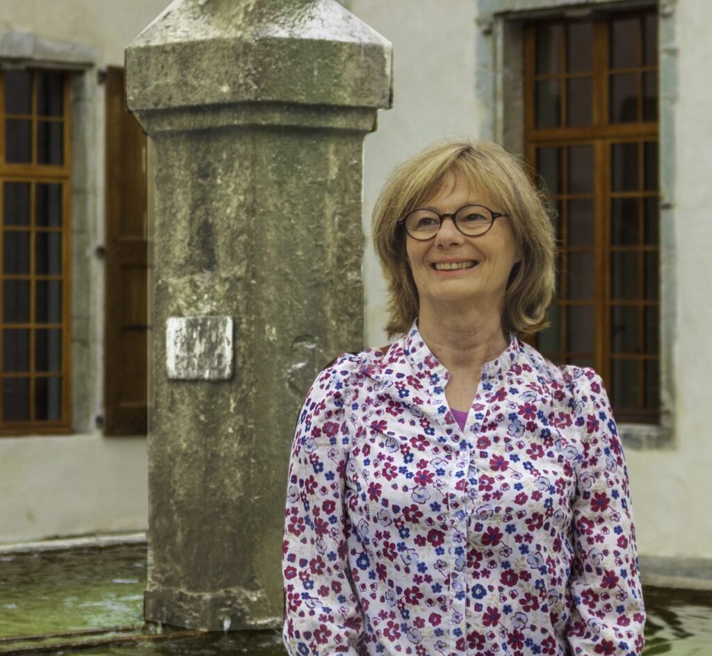 Marie-Odile Novelli, au Clos des Capucins