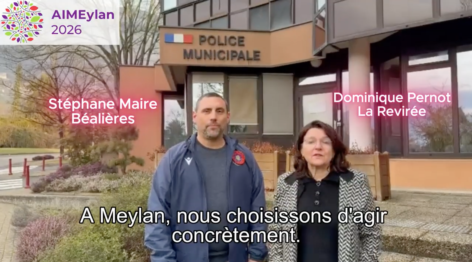 🎬 Demandez le programme AIMEylan2026 ! Sécurité, avec Dominique Pernot et Stéphane Maire