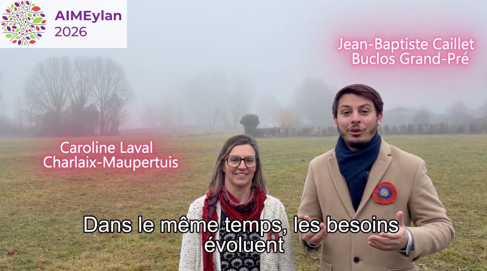 🎬 Demandez le programme AIMEylan2026 ! PLUi et projet de La Serve, avec Caroline Laval et Jean-Baptiste Caillet
