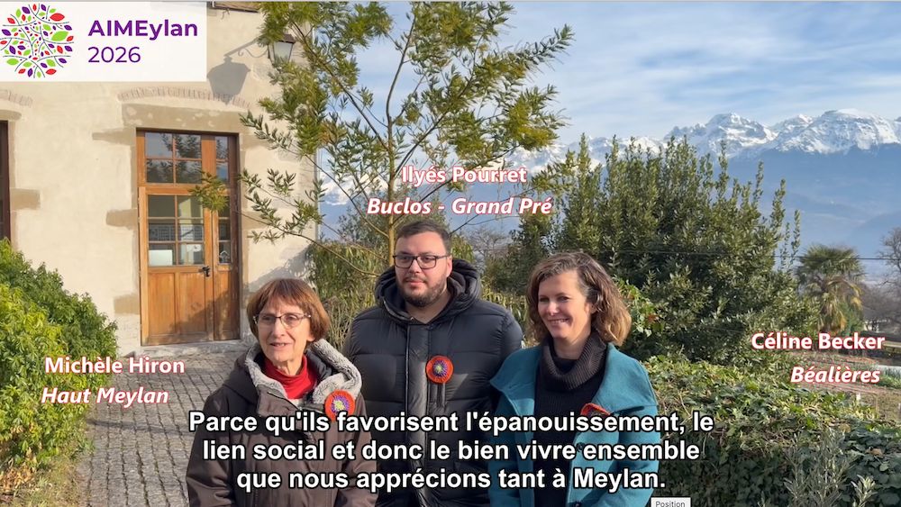 🎬 Demandez le programme AIMEylan2026 ! Sport, culture et associations, avec Céline Becker, Michèle Hyron et Ilyés Pourret